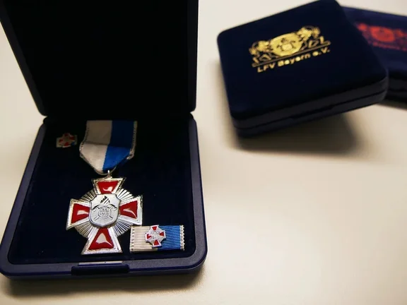 Bayerisches Feuerwehr-Ehrenkreuz in Silber
