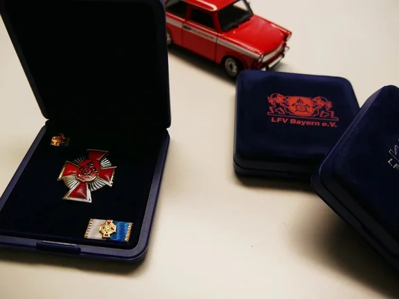 Bayerisches Feuerwehr-Ehrenkreuz in Gold