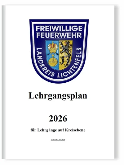 Lehrgangsplan 2026